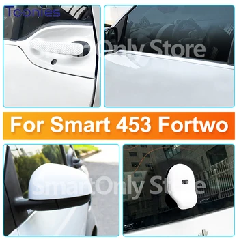 Автомобилна Врата Огледало За Обратно Виждане На Външния Стайлинг Модификация Аксесоари Декоративни Защитни Стикери За Mercedes Smart Fortwo 453