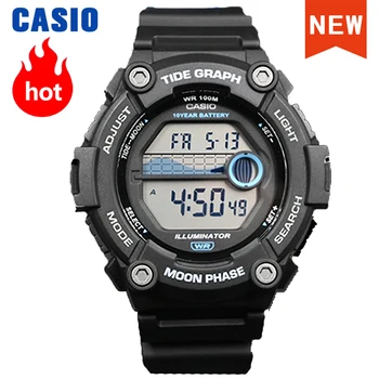 Casio мъжки часовник за гмуркане, най-добрата марка за луксозни кварцов водоустойчив часовник 200 м, мъжки Спортни военни Часовници, Светещи часовници relogio