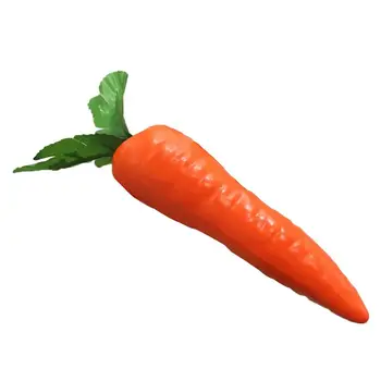 Моделиране Моркови Плодове Изкуствени Реалистични Фалшиви Зеленчуци Модел Декориране На Дома, Плавателни Съдове, Бижута Кухня Подпори За Фотосесия Украса