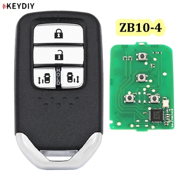 Универсално дистанционно за управление на ZB10-4 KD Smart Key за KD-X2 KD за подмяна на автомобилния ключ, Подходящи за повече от 2000 модели