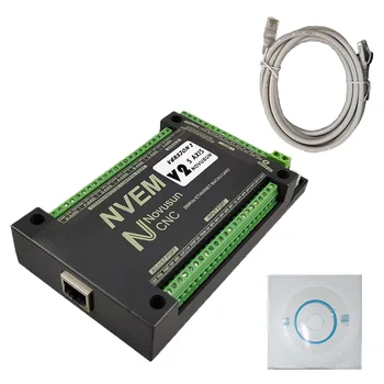 MACH3 Nvemv2.1 Контролер за движение с ЦПУ 200 khz 3 ос/ос 4/5 оси/6 оси Ethernet Slave funct за стъпка, серво мотор