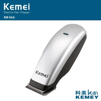 KM-666 Мини Машина За Подстригване на Коса Със Суха Батерия, Тример За Грумера, Безжичен Комплект За Самостоятелно Подстригване За Мъже, Инструменти За Полагане на