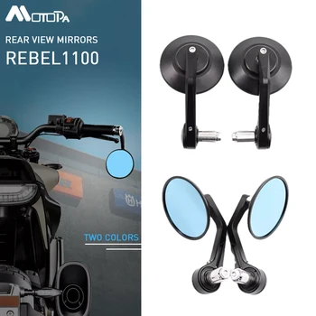 НОВАТА двойка Мотоциклети CM1100 Лост за Обратно виждане Бар Край Mirro За HONDA Rebel CMX 1100 CMX1100 REBEL1100