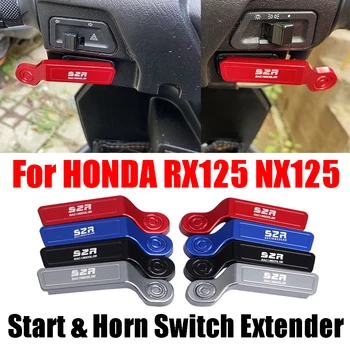 За HONDA RX125 RX 125 NX125 NX 125 Мотоциклет Пусков Превключвател Бутон Удължител Звук Премина удължителен кабел Бутон за Разширяване Аксесоари