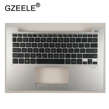 Лаптоп Asus X202E X202 S200 S200E X201 X201E Акцент за Ръце Горната част на Кутията с Клавиатура C Черупка