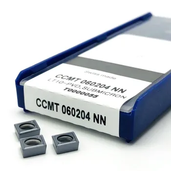 CCMT 060204 NN LT10 твердосплавное острието струг инструмент с ЦПУ diamond токарное нож с вътрешен отвор от неръждаема стомана специални инструменти за струговане ccmt