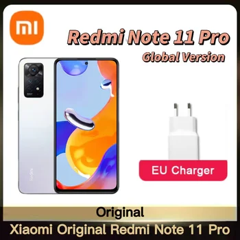 Глобалната версия на Xiaomi Redmi Note 11 Pro 64 GB/128 GB Смартфон Восьмиядерный MTK Хелио G96 108 MP 120 Hz AMOLED 67 W Бързо зареждане