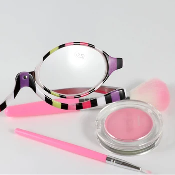 Нов Дизайн Въртящи Се Слънчеви Очила За Четене Дамски Очила За Многоцветен Грим Мода +1 +1.5 +2 +2.5 +3 +3.5 +4
