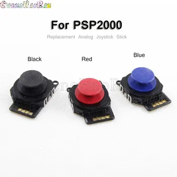 1 бр. Черен, Червен, Син 3D Аналогов Джойстик Бутон на Сензорния Модул за Sony Обзавеждане за PSP 2000 Обзавеждане за PSP2000 Обзавеждане за PSP2000 тънък Контролер