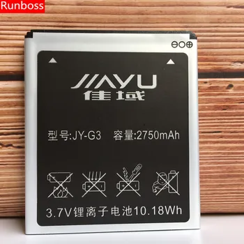 Оригинален Нов 3,7 В 2750 ма JY-G3 Батерия за Jiayu G3 G3T G3S G3C Мобилен Телефон Високо Качество