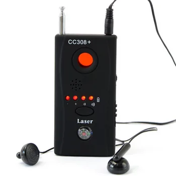 Пълен Набор от Анти-Шпионски Детектор за Грешки CC308 Мини Безжична Скрита Камера GPS Сигнал GSM Устройство за Търсене на Защита на личния живот на Устройството за Безопасност