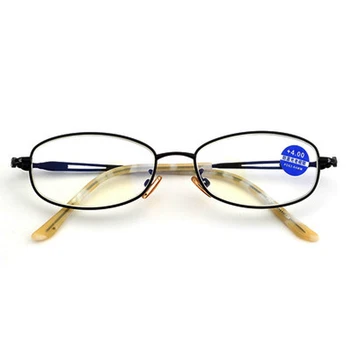 Мода Е Супер Еластична Памет Титановая Рамки За Очила Против Синя Светлина Ультралегкие Очила За Четене Дами Жени+1.0 +1.5 +2.0 +2.5