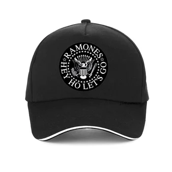 FGHFG Женска хип-хоп шапка FGHFG Ramone Seal Графична бейзболна шапка на Пънк-Рок FGHFG Форест Хилс 1-ия Албум на мъжки и дамски шапки