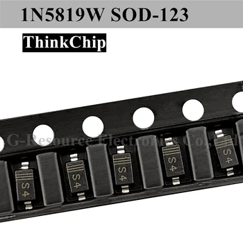 (100шт) 1N5819W SOD-123 1206 SMD диод Шоттки 1N5819 (маркиране S4) SD103AW