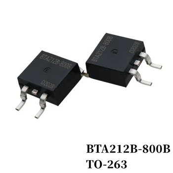 5 / 10шт SMD Симистор BTA212B-800B/800C/800D/800E BTA212B-600B/600C/600D/600E Тиристорный TO-263