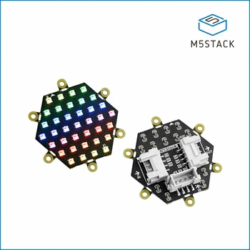 Официалната led такса M5Stack Нео HEX 37 RGB LED (WS2812)
