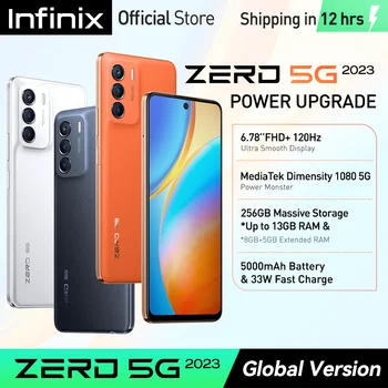 * Световна премиера * смартфон infinix zero 5G 2023 6,78 