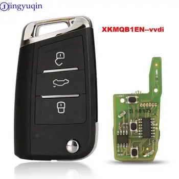 XHORSE jingyuqin XKMQB1EN За VW Дистанционно Ключ MQB Стил 3 Бутони за Ключ VVDI Инструмент
