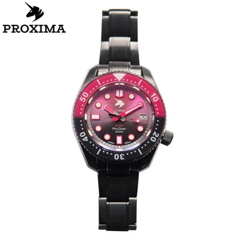 PROXIMA Мъжките Механични Часовници на Най-добрата Марка на Луксозни Автоматични Часовници Бизнес Водоустойчив Часовник От Неръждаема Стомана за Мъже relogio masculino