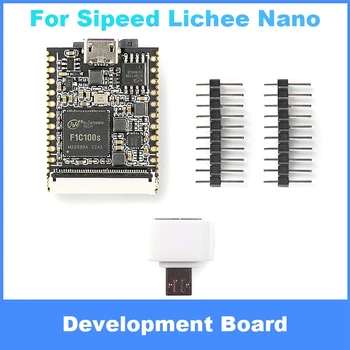 1 Комплект За Sipeed Lichee Nano дънна Платка Такса за Разработка + Заглавия Пин За Обучение за Програмиране на Linux