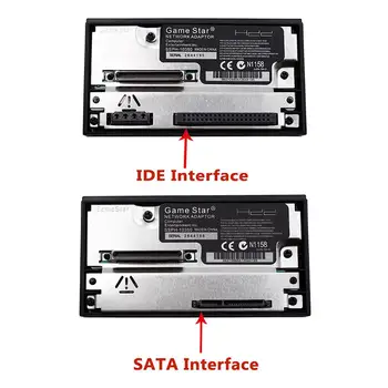 Мрежова карта с интерфейс SATA/IDE За игрални конзоли PS2 адаптер с конектор SATA, Твърд диск За Sony PS 2, Твърд диск с жак Fat Sata