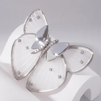 Обеци-пеперуди LONDANY, темперамент, високо качество на обеци-феи, сребърни игли, ниша, дизайнерски обеци, обеци