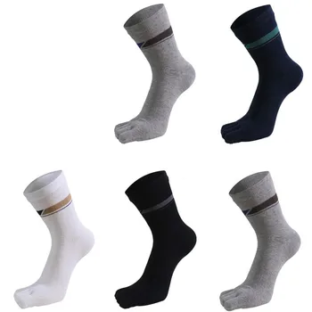 5 двойки/лот, Мъжки Памучни Чорапи с пет пръста, Дишащи Спортни Чорапи с Пръсти Sox За Мъже, Чорапи с пръсти За Момчета