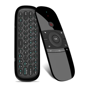 2,4 G Безжична Клавиатура Air Mouse с 6-Осово Усещането за Движение, IR модул за Обучение Дистанционно Управление с USB-Приемник за Smart TV Android TV BOX