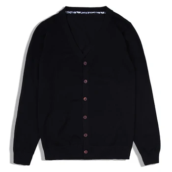 2021 Персонализирани мъжки пуловер жилетка с дълъг ръкав на поръчка рекламен пуловер A561 зелено-черен
