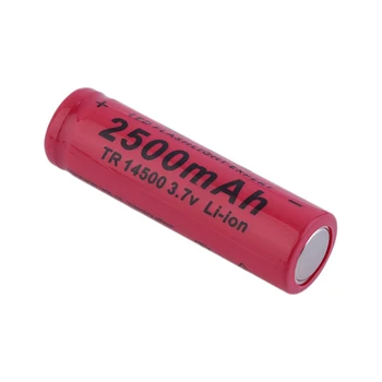 GTF 3,7 2500 ма 14500 Батерия е Литиево-йонна Акумулаторна Батерия Преносима Електронна цигара батерия Led Фенерче Батерия cr2032