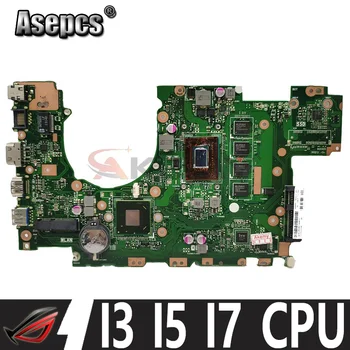 X502CA дънна Платка с процесор I3 I5 I7 и 4 GB оперативна памет, дънна Платка за ASUS 15 