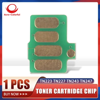 Съвместим тонер чип TN223 TN227 TN243 TN247 касета за Brother HL-L3210CW L3230CDW L3270CDW DCP-L3510CDW L3550CDW