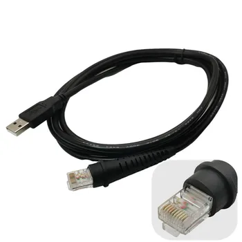 Кабел ERE 6 ФУТА USB-RJ50 за баркод скенери, Honeywell Metrologic MS5145, MS7120, MS9540, MS7180, MS1690, MS9590, MS9520