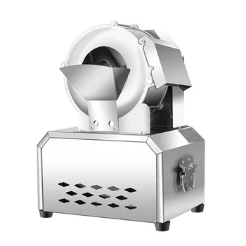 Многофункционална машина за нарязване и раздробяване на картофи от неръждаема стомана, търговски полноавтоматическая електрическа машина за рязане на картофи на ряпа