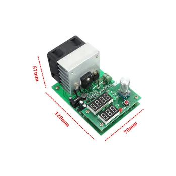 60 W 30 0 ~ 9.99 A dc Електронна Натоварване LCD Дигитален Дисплей Разреждане на Измерване на Капацитета на Батерията Тестер с вентилатор на радиатора