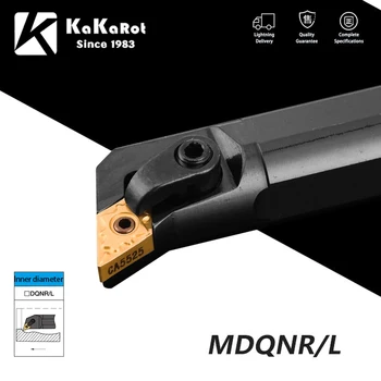 Титуляр на вътрешния струг инструмент KaKarot S20R-MDQNR11 S32T-MDQNR15 S40T-MDQNR15 Видий плоча DNMG11 DNMG15 Стругове режещи Инструменти