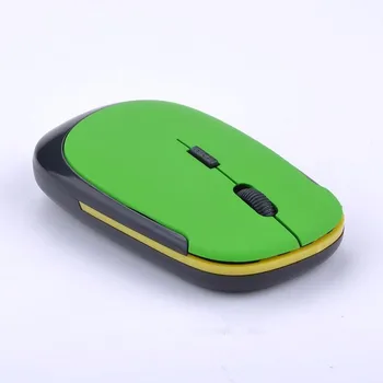 Безжична Мишка Мода U-Образна 2.4 Ghz Безжична Мишка 1600 dpi Оптична Мишка За преносим Компютър