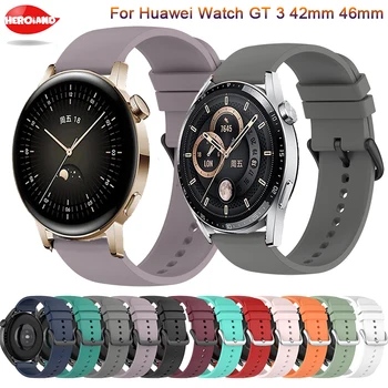 Силиконов ремък За Huawei Watch GT3 46 мм 42 мм и каишка За GT2 46 мм 42 мм Гривна Гривна За Amazfit GTR 3 pro smartwatch correa