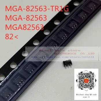 [10 бр.] 100% чисто Нов оригинал: MGA-82563-TR1G MGA-82563 MGA82563 82 -IC RF усилвател на ISM 3,3 17,3 стока 100 Mhz-6 Ghz SOT363