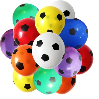 BTRUDI Гореща разпродажба 30/50 бр 12 инча Футболен латексный топката с принтом, украса за рожден ден, детски гелиевый топка, детска парти
