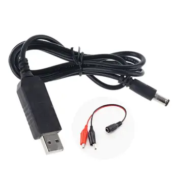 QC 3.0 USB към DC 5V-12V захранващ Кабел с Регулируем Напрежение за IP камери Фен на Рутера 