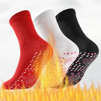 Отопление чорапи самостоятелно чорапи отопление и за мъже и за жени масаж анти-замразяване за риболов, къмпинг, туризъм, каране на ски топло за краката