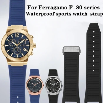 26 мм Висококачествен Силикон каишка За часовник Ferragamo F серия-80, каишка за часовник, гума спортен Водоустойчив Гривна, аксесоари
