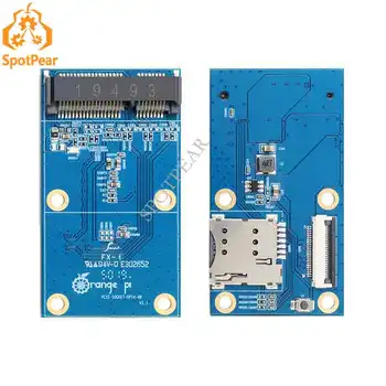 Orange такса за разширяване на Pi 4B pcie socket opi4/4B такса за разработка на мини адаптер, PCIE интерфейс