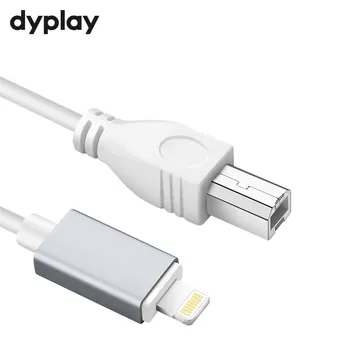 dyplay 8Pin Адаптер 1,5 м Тип B, USB OTG Кабел от мъжете на Мъжа за iPhone, iPad до e-mail Музикален Инструмент Аудио Интерфейс