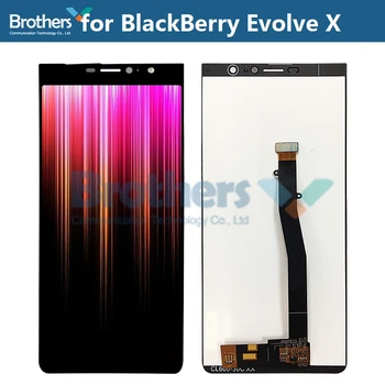 LCD екран за BlackBerry Evolve X LCD дисплей с сензорен екран Дигитайзер за BlackBerry Evolve LCD събрание BBG100-1
