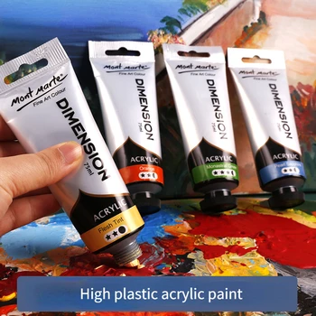 48 Цвята 75 мл Висока Пластмасова Акрилна Боя Студентски Студио Специална Ръчно рисувани Създаване на Графити Художествена Живопис Пигмент