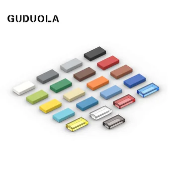 Плочки Guduola 1x2 с пазом 3069/30070 MOC Градивни елементи за детски Играчки 220 бр./ЛОТ