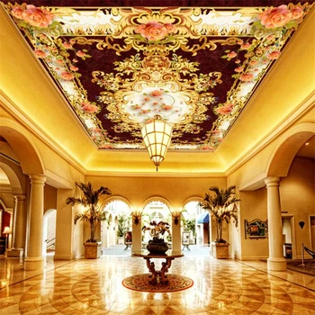 beibehang потребителски 3D тапети подови живопис луксозен мозайка таван европейския килим, подови настилки украса на хола боядисване тапети