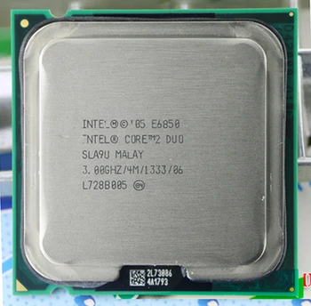 Процесор Origianl E6850 с конектор LGA 775 CPU (3,0 Ghz / 4 м /1333 Ghz)